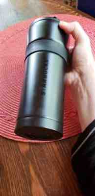 Starbucks Matte Black 16 oz Stainless Steel Tumbler Travel Mug 2016 - Sold on eBay Oct, 11th 2018 for $7.40