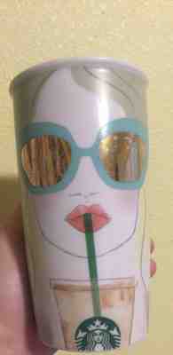 NEW 2016 Starbucks Los Angeles Double Wall Traveler Ceramic Tumbler 12 oz - Sold on eBay Oct, 1st 2018 for $30.00