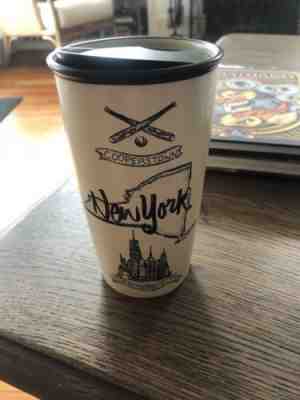 STARBUCKS 2017 State Double Wall Ceramic TUMBLER NEW YORK CITY - Sold on eBay Oct, 17th 2018 for $20.00