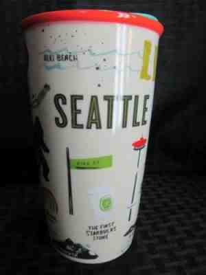 Starbucks 2017 Local Series Seattle Double Wall Travel Tumbler Cup Sasquatch - Sold on eBay Oct, 13th 2018 for $29.99