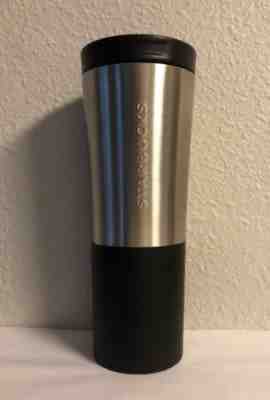 Starbucks Black And Silver Stainless Steel Tumbler 20 Oz 2017. - Sold on eBay Oct, 10th 2018 for $35.00