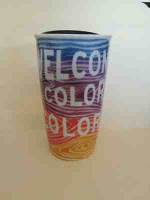 Starbucks "Welcome To Colorful Colorado" 12oz. Ceramic Travel Tumbler 2017 New - Sold on eBay Oct, 6th 2018 for $49.99