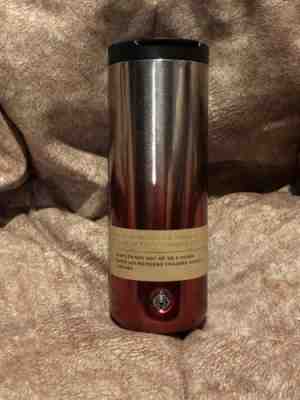 2018 Starbucks Vacuum Insulated Tumbler Ombre Silver/Red Glitter! 16oz! NEW - Sold on eBay Nov, 14th 2018 for $34.99