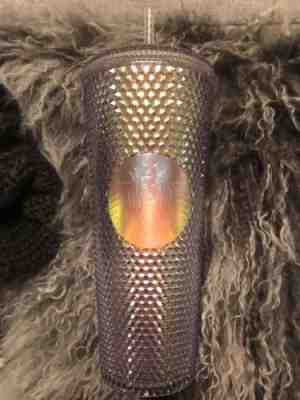 NEW Starbucks 2018 Holiday Rainbow Iridescent Shimmery Traveler Tumbler Cold Cup - Sold on eBay Nov, 12th 2018 for $34.00