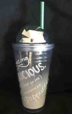 2012 Starbucks Frappucino Cold Cup Mug Tumbler 16oz Grande Dome Lid - Sold on eBay Sep, 6th 2018 for $9.89