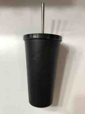 Starbucks 2014 Stainless Matte Black 16oz Tumbler - Sold on eBay Aug, 27th 2018 for $35.00