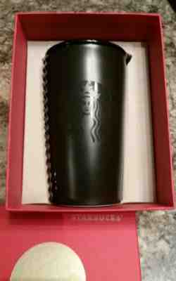 Starbucks 2015 Studded Matte Black Ceramic Tumbler Mug 10oz NIB  NWT - Sold on eBay Sep, 1st 2018 for $39.00