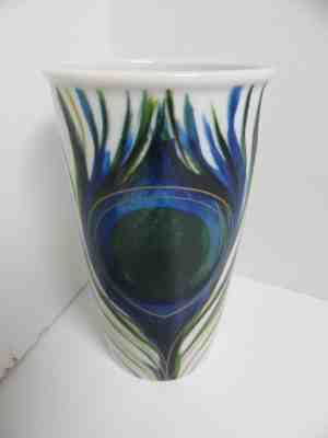 Starbucks Coffee Mug 2015 Peacock Feather Travel Tumbler 12 Oz No Lid - Sold on eBay Aug, 24th 2018 for $19.99