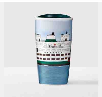 2016 Starbucks Seattle Double Wall Traveler 12 fl oz Tumbler Mug - Sold on eBay Sep, 27th 2018 for $36.99