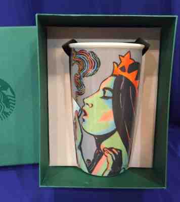 STARBUCKS COFFEE 2016 25th ANNIVERSARY SIREN Traveler Tumbler Mug Cup NEW IN BOX - Sold on eBay Sep, 27th 2018 for $26.95