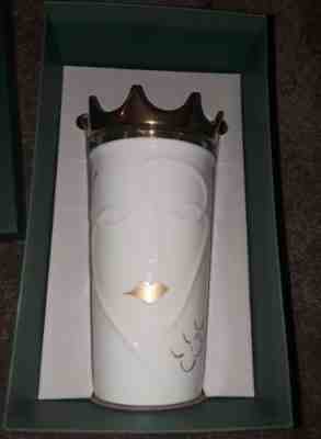 RARE Starbucks 2016 Siren Tumbler Gold Crown Mermaid Anniversary 10oz NIB - Sold on eBay Sep, 26th 2018 for $83.95