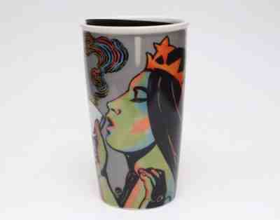New Starbucks 2016 Siren 25th Anniversary Ceramic Tumbler Travel Mugs Mermaid S2 - Sold on eBay Sep, 26th 2018 for $25.00