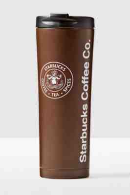 Starbucks Stainless Steel Heritage Tumbler Venti 20 oz 2016 NIB  - Sold on eBay Sep, 18th 2018 for $43.99