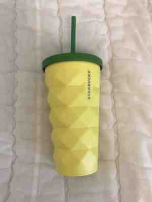 Starbucks 2016 Hawaii Pineapple Tumbler Grande Metal 16 oz. - Brand New!    - Sold on eBay Sep, 18th 2018 for $27.80