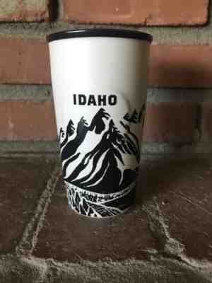 Starbucks Idaho Double Wall Tumbler Travel Mug Mountains Coffee Tea Cup 2016