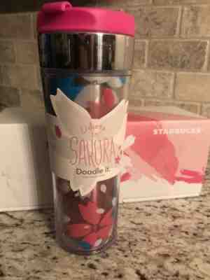 NEW STARBUCKS Sakura 2016 stainless Create Your tumbler 470ml *last one* - Sold on eBay Sep, 15th 2018 for $59.99