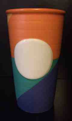 Starbucks 2016 Colorado Geometric Design 10 oz. Double-Wall Ceramic Tumbler RARE - Sold on eBay Sep, 12th 2018 for $4.99