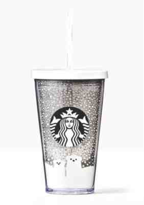 Starbucks 2016 Polar Bear & Snow + Winter Cold Cup Tumbler 16oz - NEW - SEALED - Sold on eBay Sep, 11th 2018 for $16.00