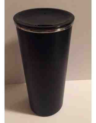 Starbucks Heritage Matte Black Stainless Tumbler Travel To Go Mug cup16 oz 2017 - Sold on eBay Oct, 5th 2018 for $29.99