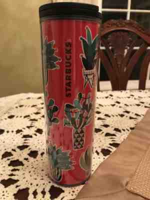 STARBUCKS 2017 Holiday Xmas String Light 16 oz. COFFEE TRAVEL MUG CUP TUMBLER - Sold on eBay Sep, 29th 2018 for $18.00