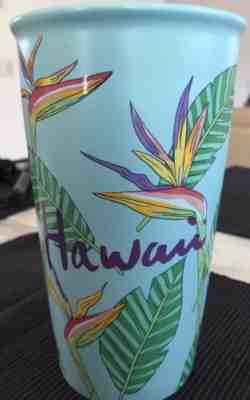 Starbucks 2017 Hawaii Double Wall Ceramic Tumbler 12 oz. - Sold on eBay Sep, 28th 2018 for $26.00