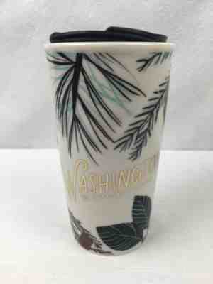 Starbucks Washington Cup Evergreen State 2017 NWT 12oz Tumbler Traveler mug - Sold on eBay Sep, 25th 2018 for $37.00