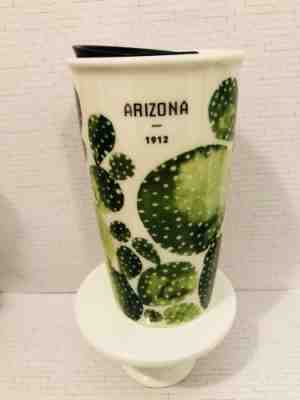 2017 Starbucks Local Collection ARIZONA Double Wall Traveler Tumbler CACTUS Mug - Sold on eBay Sep, 24th 2018 for $35.00