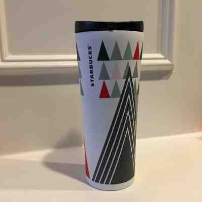 NEW Starbucks Holiday Christmas Trees 2017 Stainless Steel Tumbler Cup 12 oz NWT - Sold on eBay Sep, 20th 2018 for $12.00