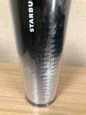 Starbucks Tumbler Cold 2018 Venti Tumbler BLACK SEQUINS COLD CUP 24oz - Sold on eBay Nov, 8th 2018 for $29.00