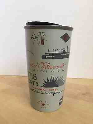2018 Starbucks NEW ORLEANS 300th Anniversary Tricentennial 12oz Ceramic Tumbler - Sold on eBay Nov, 8th 2018 for $43.95