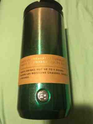 NEW! Starbucks 2018 Holiday Glitter Ombre Green/Silver-12 oz Tumbler - Sold on eBay Nov, 7th 2018 for $19.99
