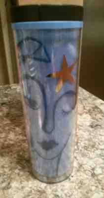 Starbucks 2016 Blue Anniversary Siren Gold Star Tumbler 16 oz NWT!!!  HOT / COLD - Sold on eBay Sep, 8th 2018 for $24.00