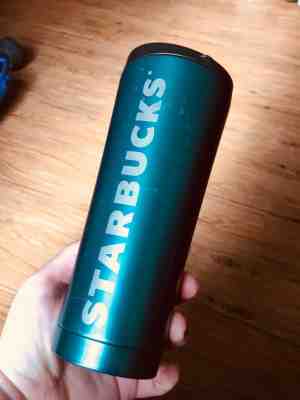 2016 starbucks  coffee tumbler 12 fl oz green please see pics ???? - Sold on eBay Sep, 8th 2018 for $12.00