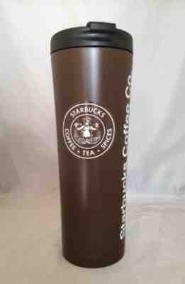 Starbucks Brown Heritage Pike Place Stainless Steel Tumbler  20 Oz 2016. NWB! - Sold on eBay Sep, 6th 2018 for $35.00