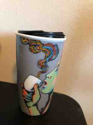 New Starbucks 2016 Siren 25th Anniversary Ceramic Tumbler Travel Mugs Mermaid S2 - Sold on eBay Aug, 30th 2018 for $30.00