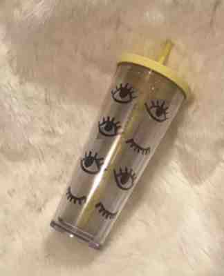 Starbucks Wink Eye Tumbler 2017 Acrylic 24oz Venti Cold Cup, RARE!! Brand new! - Sold on eBay Sep, 13th 2018 for $30.00