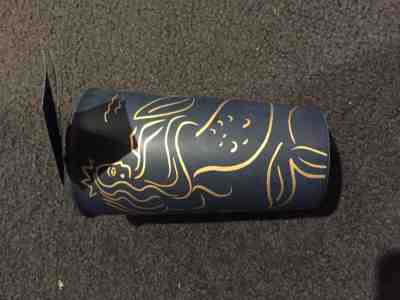 Starbucks 2017 Anniversary Tumbler/Mug Blue and Gold Siren! NEW! - Sold on eBay Sep, 9th 2018 for $15.00