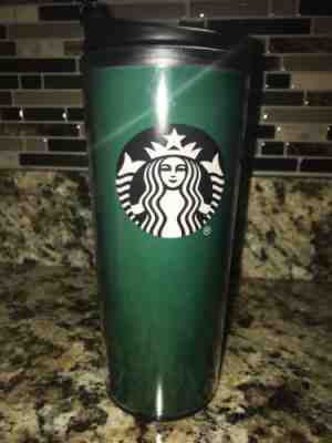 STARBUCKS 2017 Green SIREN TRAVEL HOT COLD 16oz TUMBLER CUP w/ Lid Coffee New  - Sold on eBay Sep, 8th 2018 for $12.99