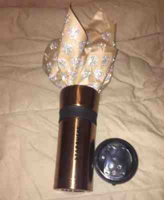 Starbucks Stainless Steel Grip Tumbler -Shiny Copper 16 fl oz New 2017 - Sold on eBay Sep, 8th 2018 for $7.77