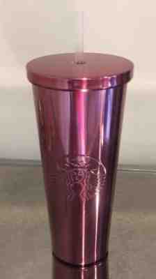 Starbucks Rose Gold Tumbler 2017 Stainless Steel Hot & Cold Cup 24oz NWT - Sold on eBay Sep, 6th 2018 for $8.00