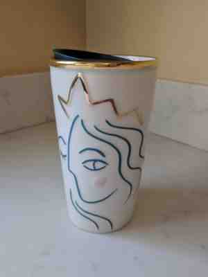 Starbucks 2017 Anniversary Collection Crowned Siren Mermaid Double Wall Tumbler - Sold on eBay Sep, 5th 2018 for $24.99