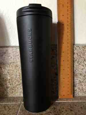 2017 Starbucks Matte Black Stainless Steel Tumbler 20 oz BRAND NEW NO BOX - Sold on eBay Sep, 5th 2018 for $33.99