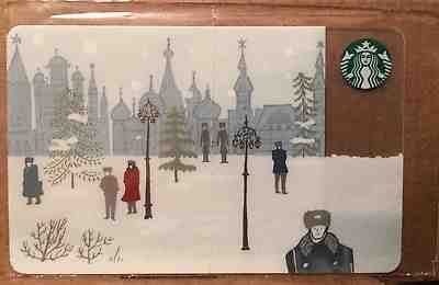 Starbucks Russia Card, Christmas 2014, Alexander Garden, LIMITED EDITION, Moscow - Sold on eBay Nov, 23rd 2018 for $35.00