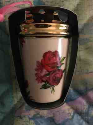 Bando Starbucks Limited Edition Rose Gold Pink Flowers 2018 Cup Ornament ???? - Sold on eBay Nov, 21st 2018 for $13.00