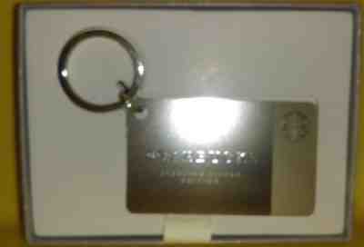 Sterling Silver $300 Starbucks Gift Card  .925 2017 keychain Limited Edition  - Sold on eBay Nov, 21st 2018 for $425.00