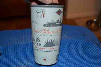 LIMITED EDITION New Starbucks New Orleans City Ceramic Travel Mug Tumbler 12 oz  - Sold on eBay Nov, 21st 2018 for $32.50