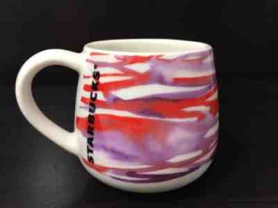Starbucks Demitasse Red Purple Limited Edition 2016 3oz Espresso Mug/Cup Mini - Sold on eBay Nov, 21st 2018 for $10.00