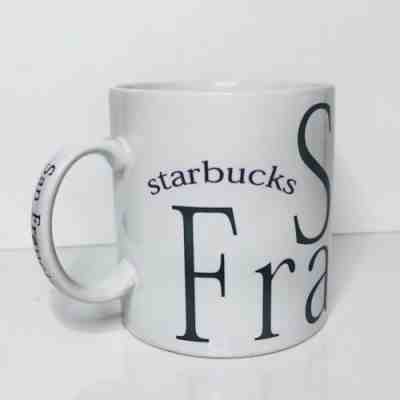 Starbucks San Francisco City Mug ceramic collector series 1994 - Sold on eBay Nov, 21st 2018 for $13.00