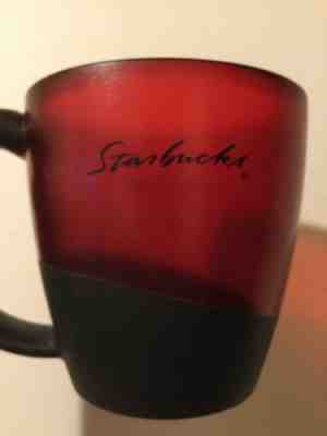 2001 Starbucks Barista Plastic Red Translucent Travel Mug Cup Rubber No Lid - Sold on eBay Nov, 22nd 2018 for $11.89
