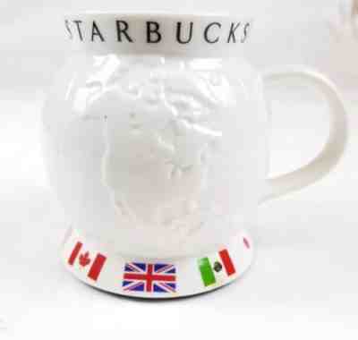 Starbucks Barista World Relief Globe Chubby Travel Mug 24 oz 2002 - Sold on eBay Nov, 22nd 2018 for $16.00